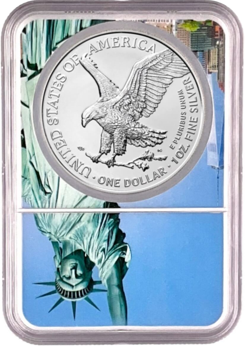 Liberty GENESIS106 171cm 使用わずか美品 2023 $1 1oz Silver Eagle NGC MS70 Early Releases Statue of Liberty