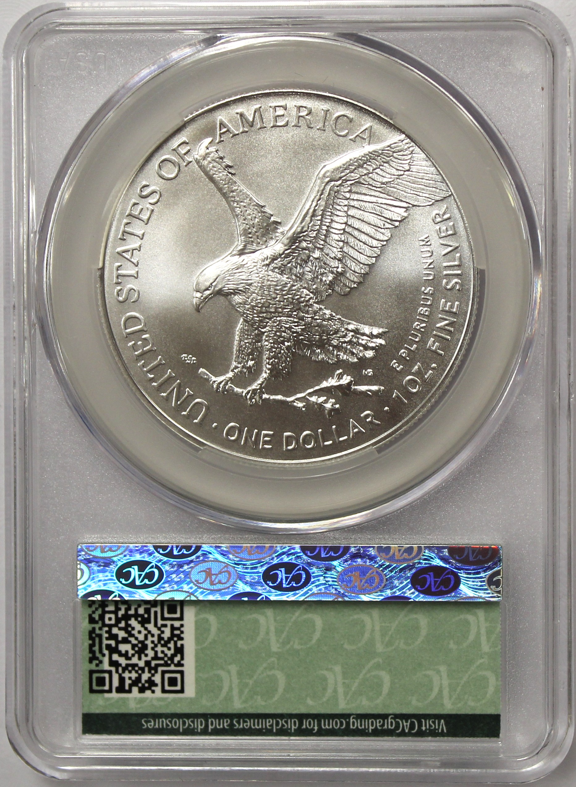 2024 $1 Silver Eagle CAC MS70 First Day of Delivery Monster Box